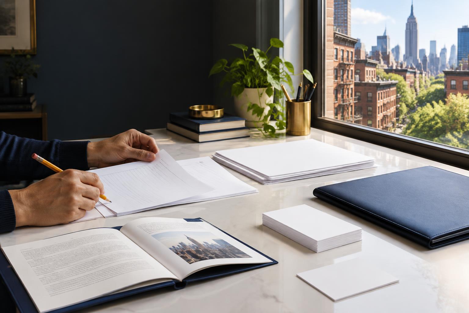 Preparing New York notary commission application documents