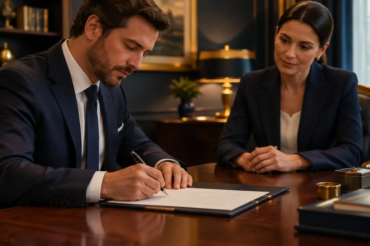 In-person document signing